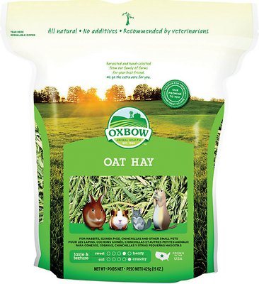 Oxbow Oat Hay Small Animal Hay - 15 oz Bag  