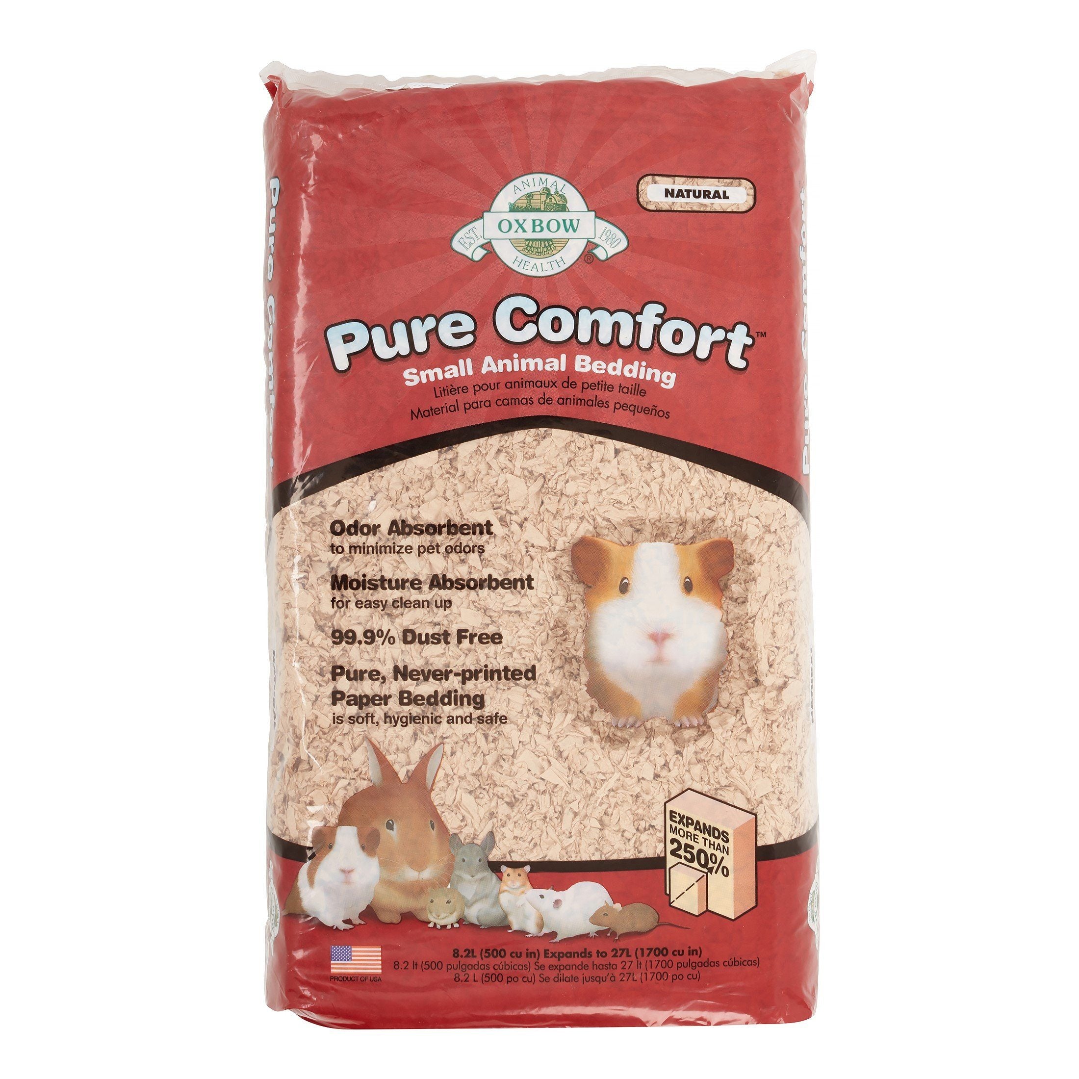 Oxbow Pure Comfort Natural Bedding - 16.4 L (expands to 54 L) Bag  