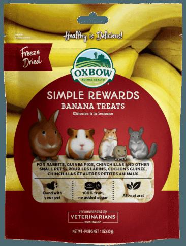 Oxbow Simple Rewards Banana Treats - 1 oz Bag