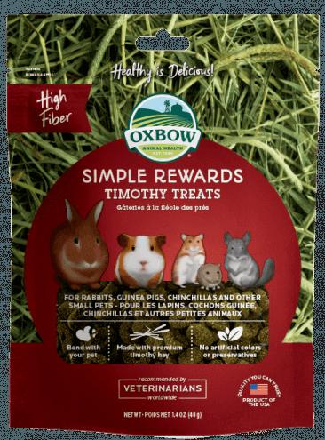 Oxbow Simple Rewards Timothy Treats - 1.4 oz Bag  