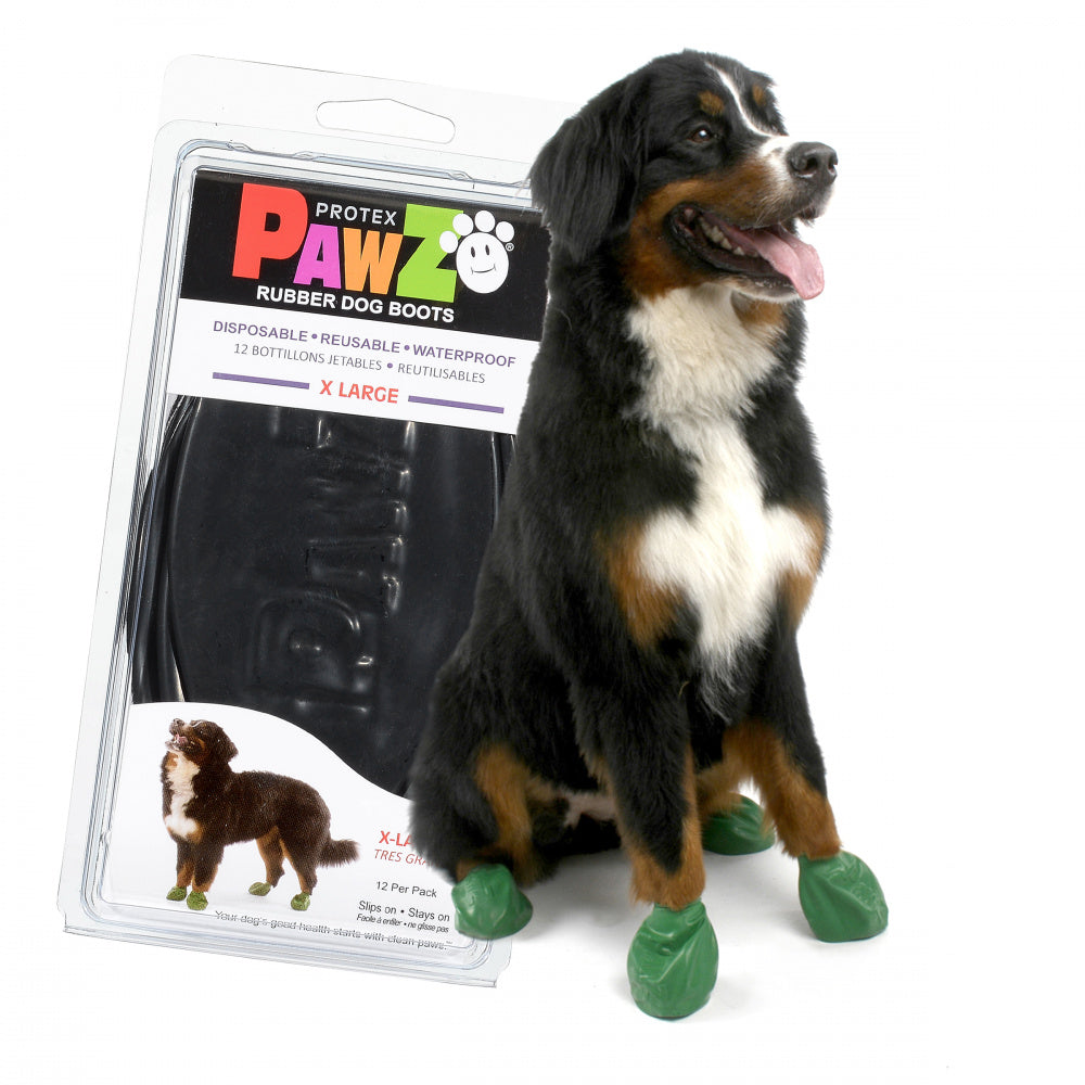 Pawz Black Dog Boots  