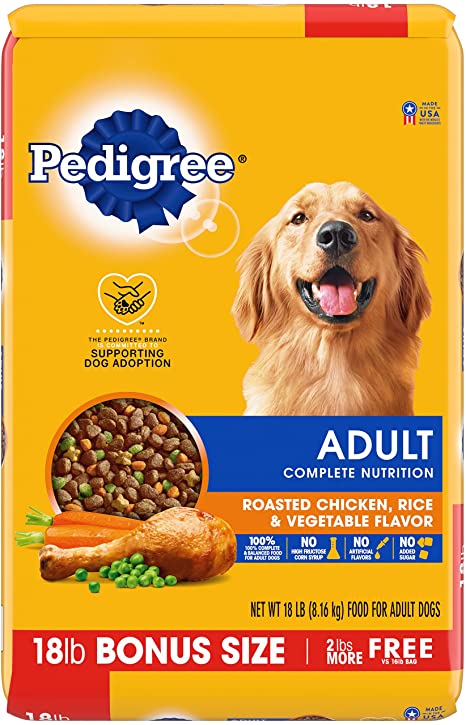 Pedigree Adult Dog Complete Nutrition Chicken Dry Dog Food - 16 lb Bag