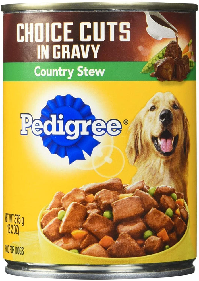 Pedigree Choice Cuts Country Stew Canned Dog Food - 13.2 oz - Case of 12