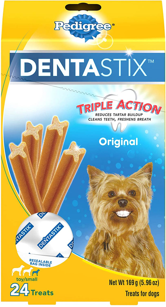 Pedigree Dentastix Mini Dog Dental Chew Treats - 5.8 oz - 24 Count