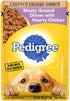 Pedigree Meaty Ground with Hearty Chicken  Canned Dog Food - 3.5 oz - Case of 16  