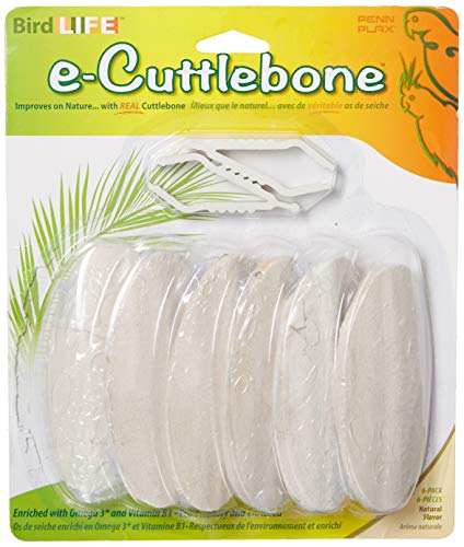 Penn Plax E-Cuttlebone - Natural - 6 pk  