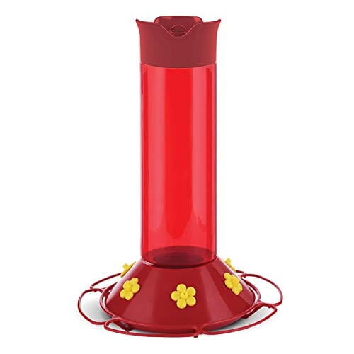 Perky-Pet Hummer'S Favorite Plastic Hummingbird Feeder - Red - 30 Oz Cap  