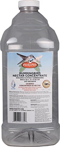 Perky-Pet Hummingbird Nectar Concentrate Wild Bird Food - Clear - 64 Oz