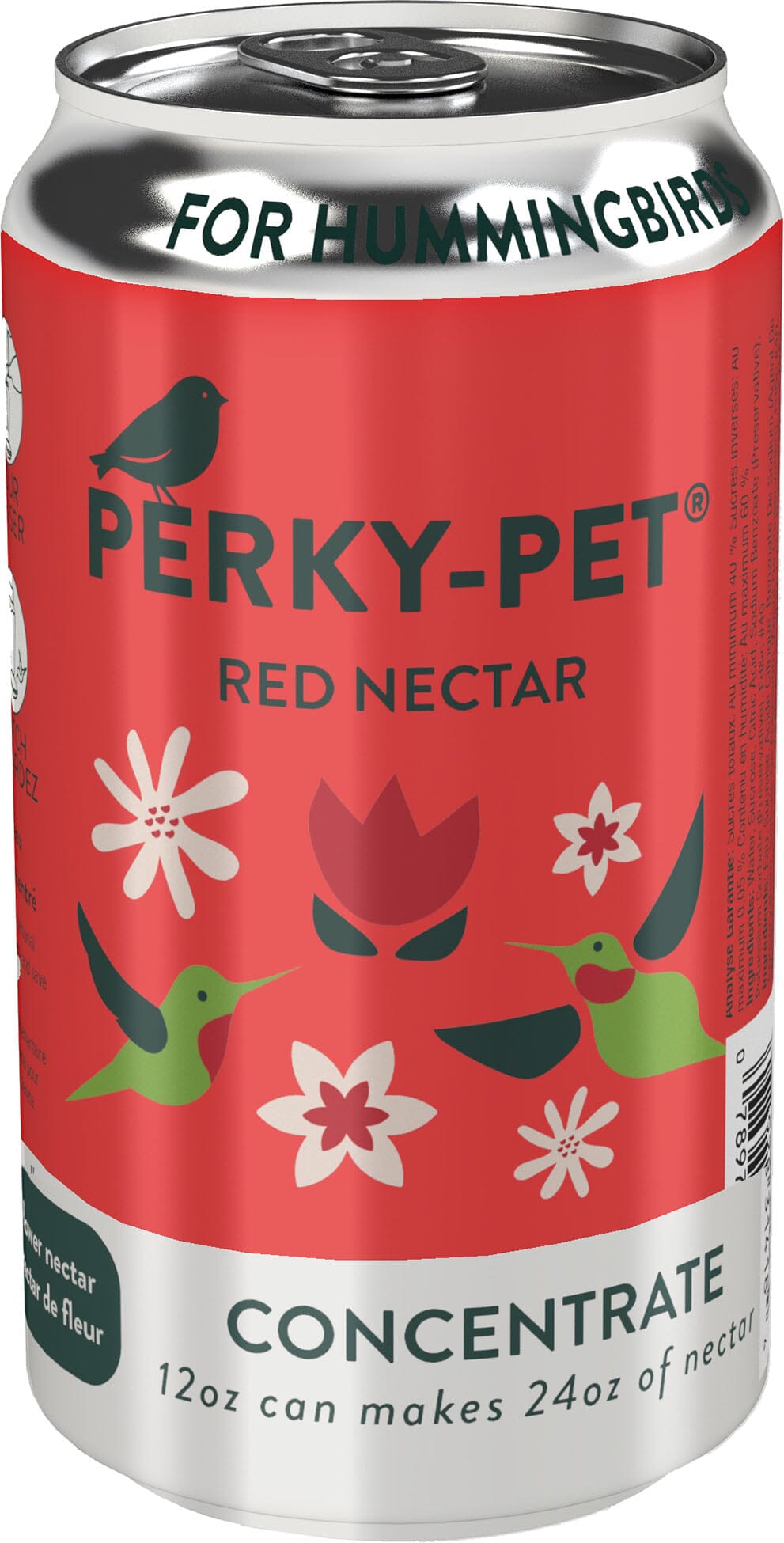 Perky-Pet Hummingbird Nectar Concentrate Wild Bird Food - Red - 12 Oz  