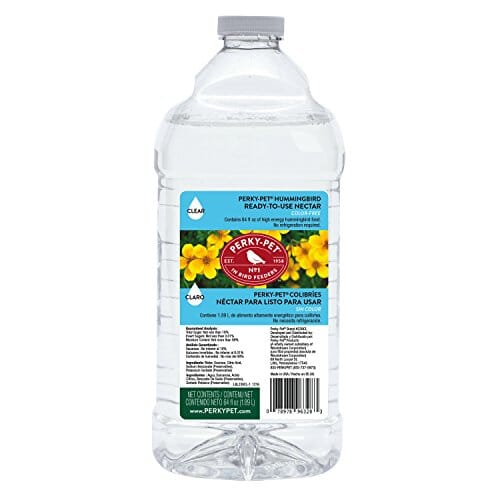 Perky-Pet Hummingbird Nectar Ready To Use Wild Bird Food - Clear - 64 Oz  