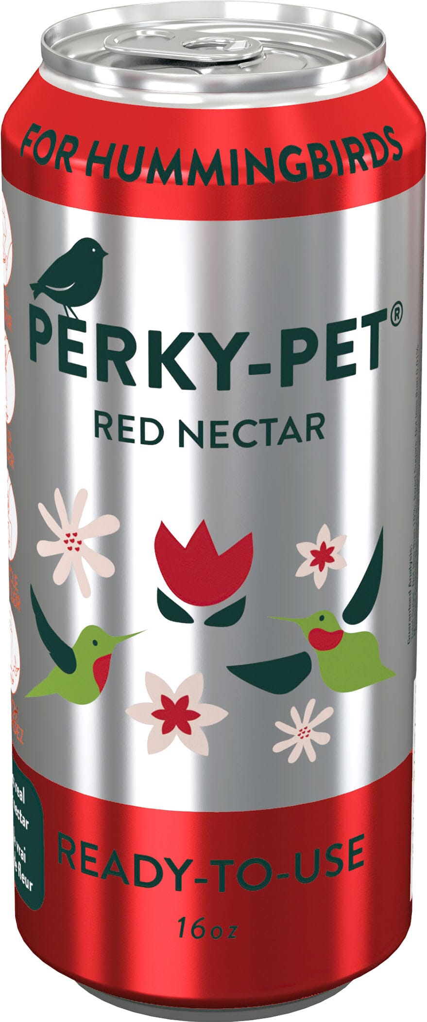 Perky-Pet Hummingbird Nectar Ready To Use Wild Bird Food - Red - 16 Oz  