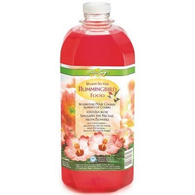 Perky-Pet Hummingbird Nectar Ready To Use Wild Bird Food - Red - 2 L  