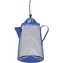 Perky-Pet Mesh Coffee Pot Wild Bird Feeder - Blue - 3 Lbs Cap  