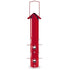 Perky-Pet Metal Tube Wild Bird Tubed Wild Bird Feeder - Red - 1.5 Lbs Cap  