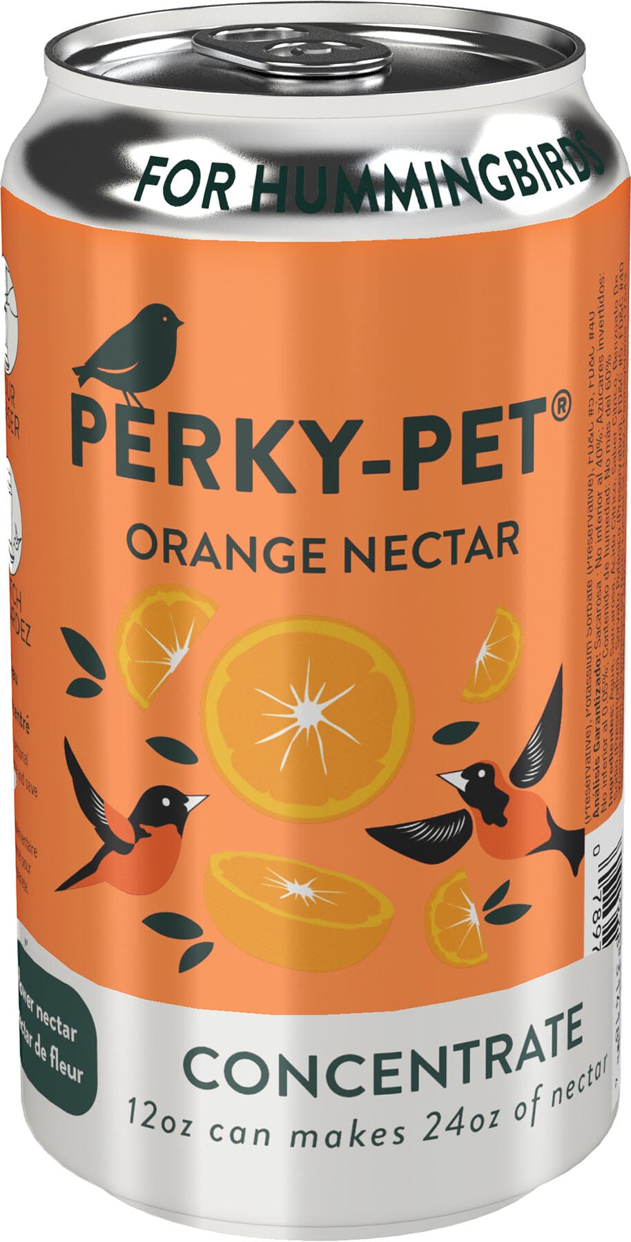 Perky-Pet Oriole Nectar Concentrate Wild Bird Food - Orange - 12 Oz  