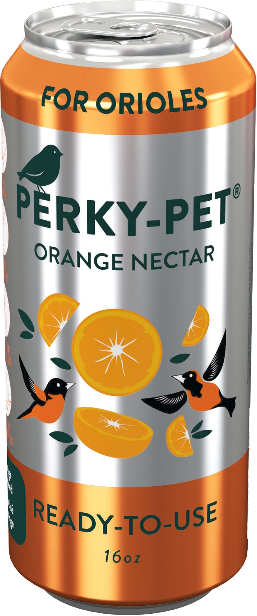 Perky-Pet Oriole Nectar Ready To Use Wild Bird Food - Orange - 16 Oz  