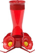 Perky-Pet Pinch Waist Plastic Hummingbird Feeder - Red - 8 Oz Cap  