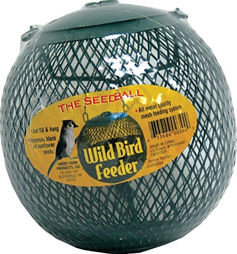 Perky-Pet Seed Ball Wild Bird Feeder - Green - 1 Lb Cap  