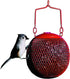 Perky-Pet Seed Ball Wild Bird Feeder - Red - 2 Lbs Cap  