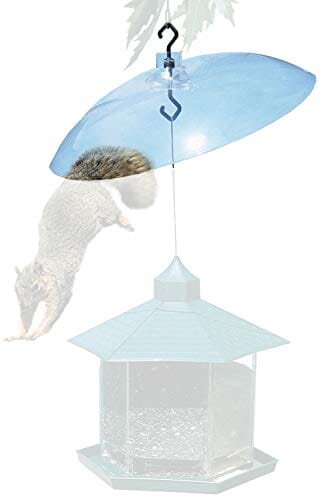 Perky-Pet Transparent Squirrel Baffler Wild Bird Accessories - 16 In  