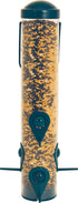 Perky-Pet Wild Bird & Finch Tubed Wild Bird Feeder - Green - 1.8 Lbs Cap  