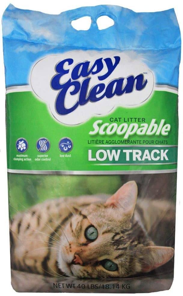 Pestell Clump Cat Litter Low-Track Formula - 40 lb Bag