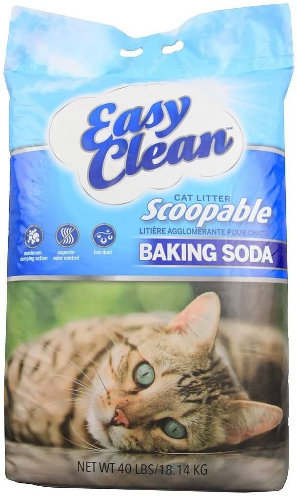 Pestell Clump Cat Litter with Baking Soda - 40 lb Bag