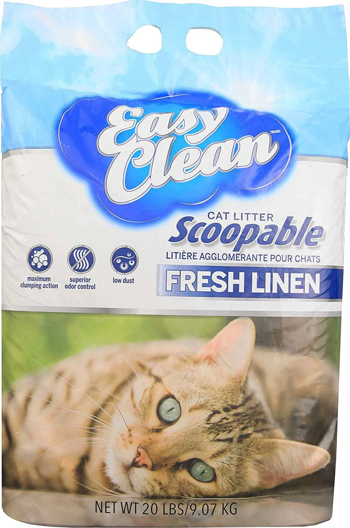 Pestell Clumping Cat Litter Fresh Linen Scent - 20 lb Bag