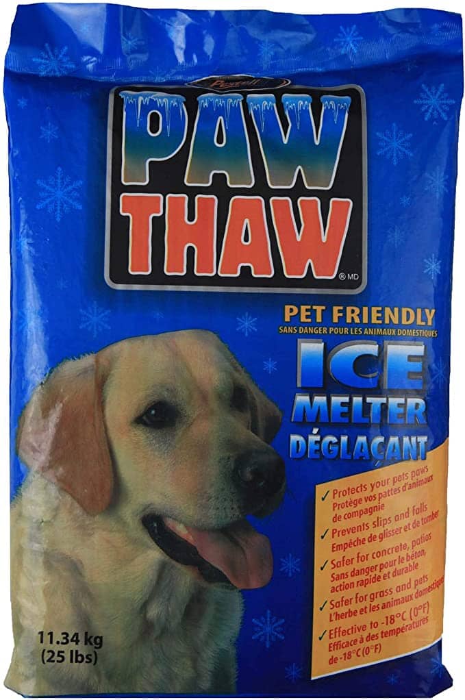 Pestell Paw Thaw Bag Ice Melters - 25 Lbs  