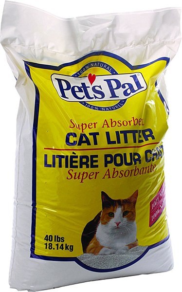 Pestell Pet's Pal Clay Cat Litter - 20 lb Bag  