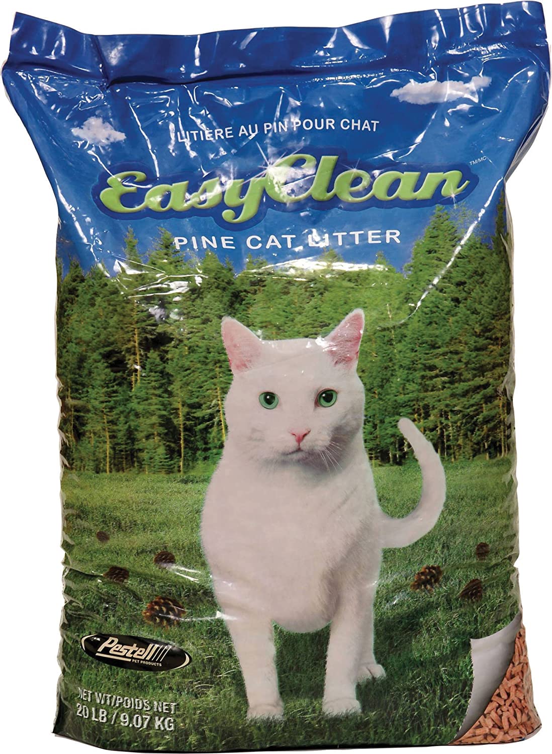 Pestell Pine Cat Litter - 20 lb Bag  