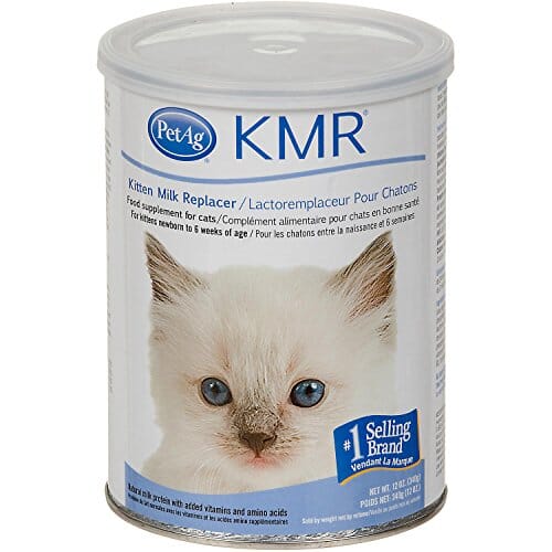 Pet Ag Kmr Milk Replacer Powder for Kittens Cat Milk Replacers - 12 Oz  