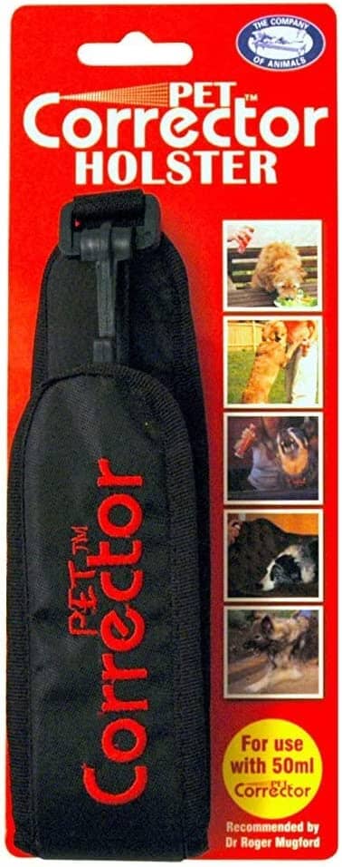 Pet Corrector Pet Corrector Dog Holster Belt Clip - Black  