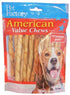 Pet Factory American Beefhide Twist Sticks Natural Dog Chews - Chicken - 5 In - 25 Pack  