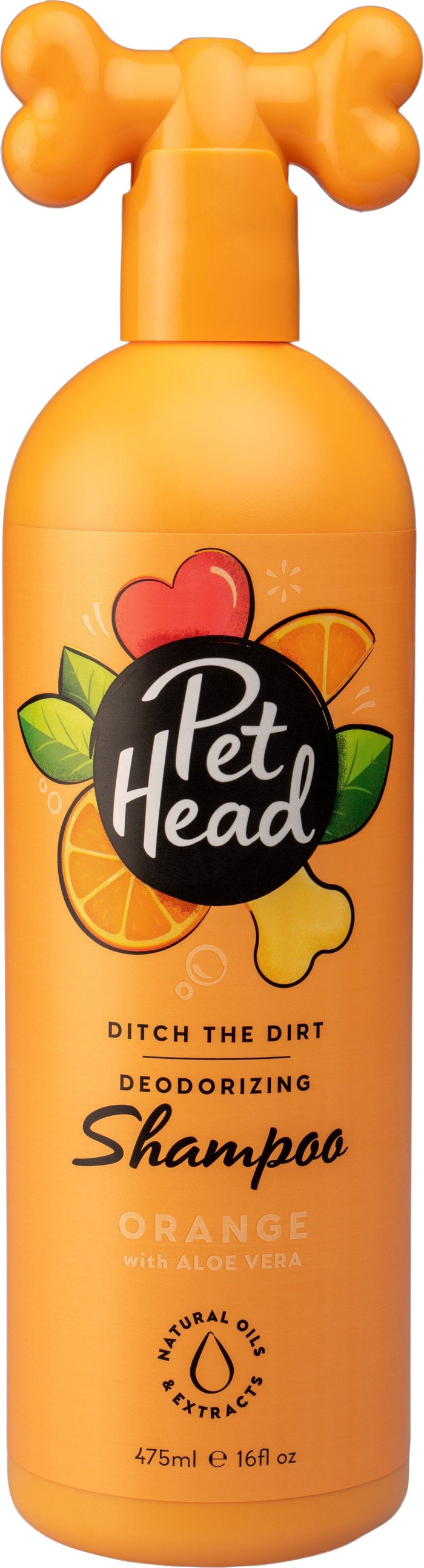 Pet Head Ditch The Dirt Dog Shampoo - Orange - 16 Oz