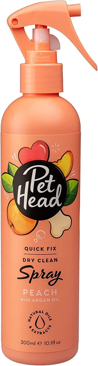 Pet Head Quick Fix 2 In 1 Spray Dog Colognes - Peach - 10.1 Oz  