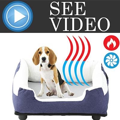 Pet Life "Dream Smart" Electronic Heating and Cooling Smart Dog Bed  