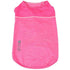 Pet Life ® Active 'Aero-Pawlse' Quick-Dry and 4-Way-Stretch Yoga Fitness Dog T-Shirt Tank Top X-Small Hot Pink/Light Pink