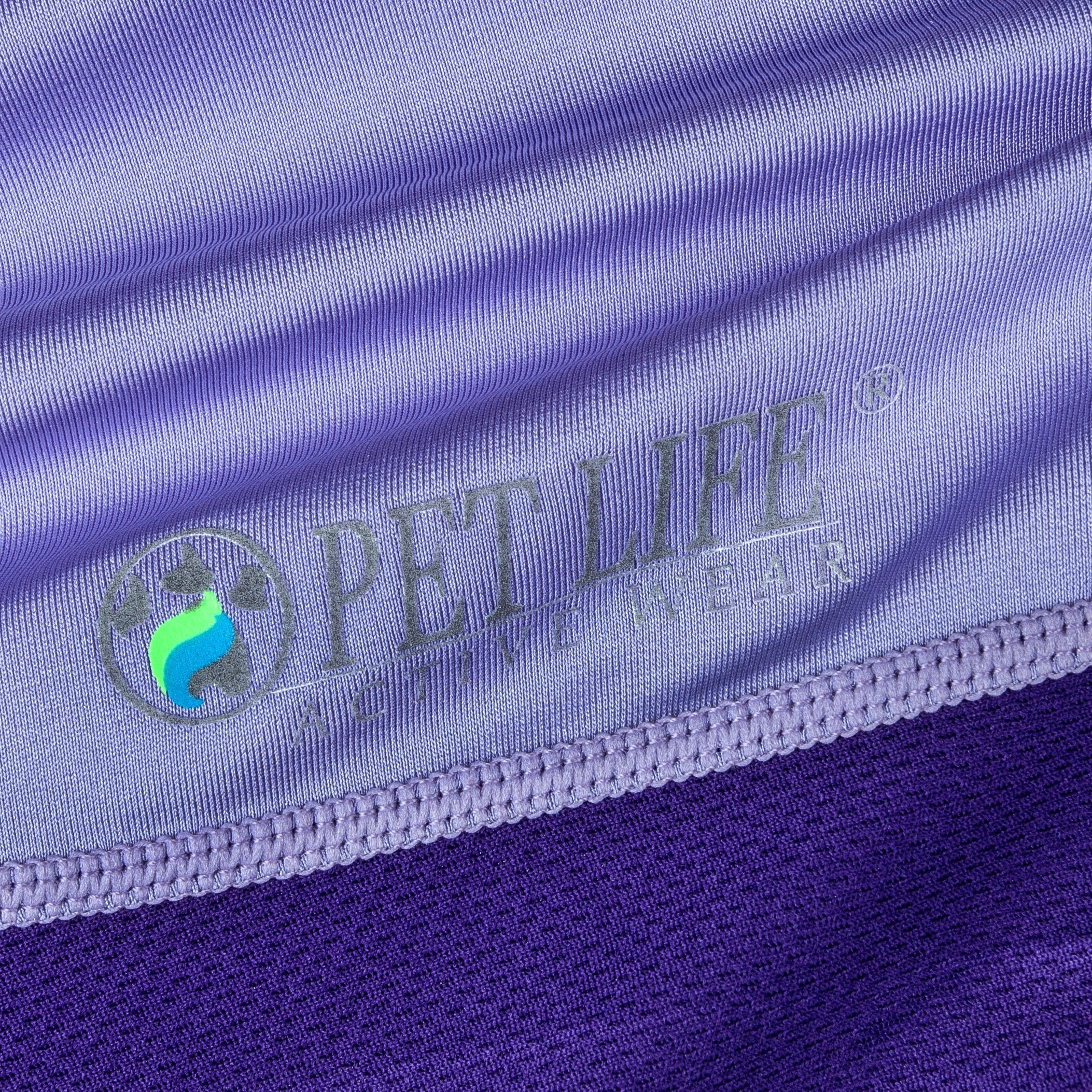 Pet Life ® Active 'Barko Pawlo' Relax-Stretch Quick-Drying Performance Dog Polo T-Shirt  