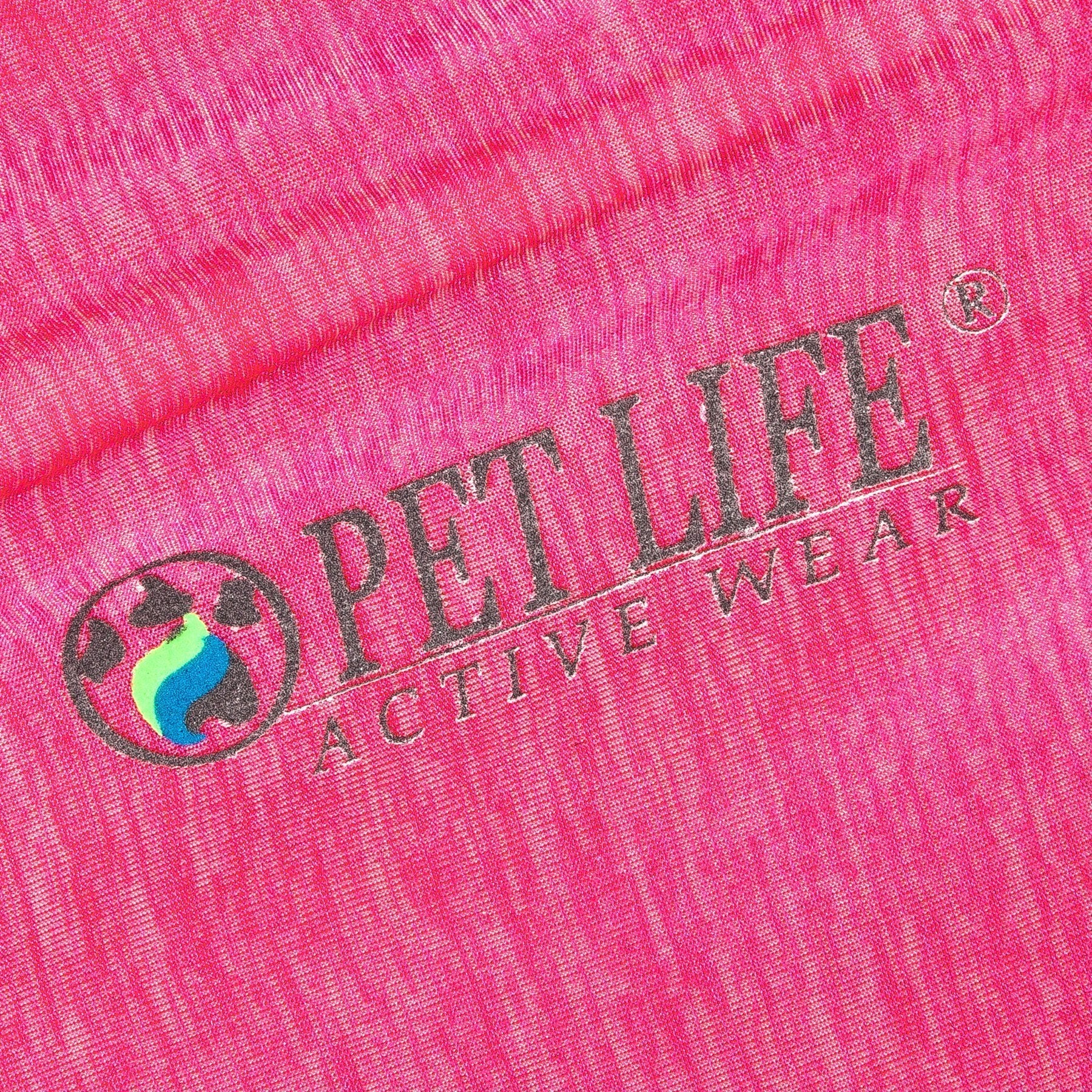 Pet Life ® Active 'Chewitt Wagassy' 4-Way-Stretch Yoga Fitness Long-Sleeve Dog T-Shirt  