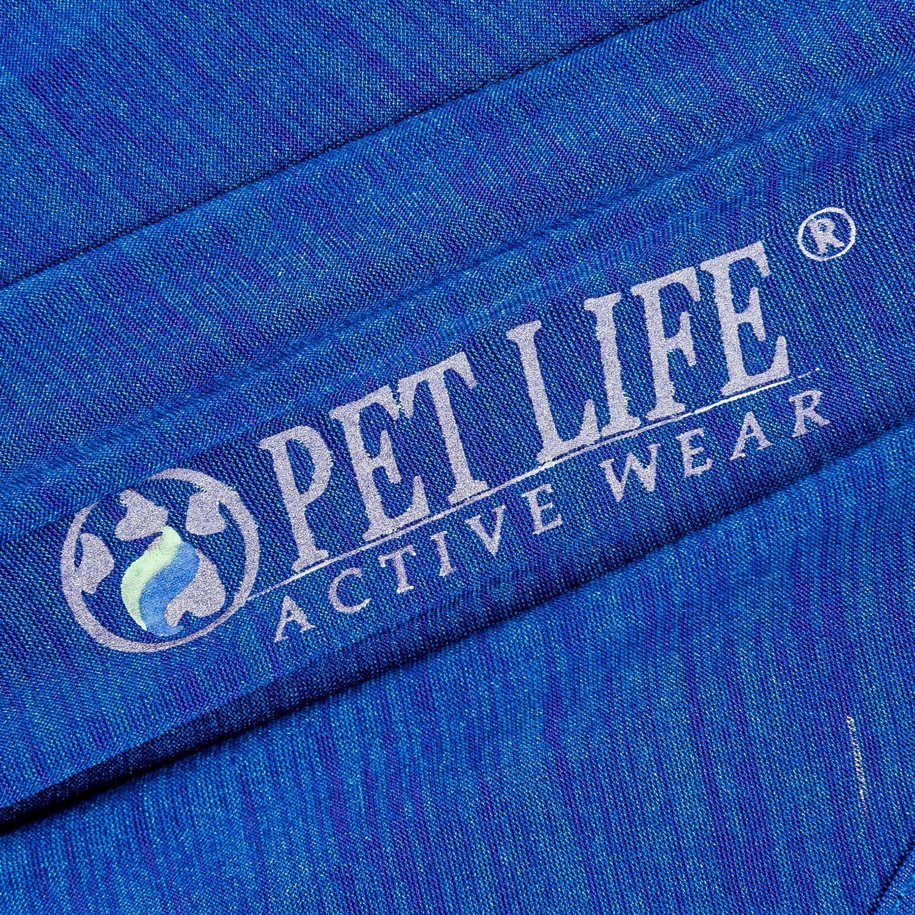 Pet Life ® Active 'Chewitt Wagassy' 4-Way-Stretch Yoga Fitness Long-Sleeve Dog T-Shirt  