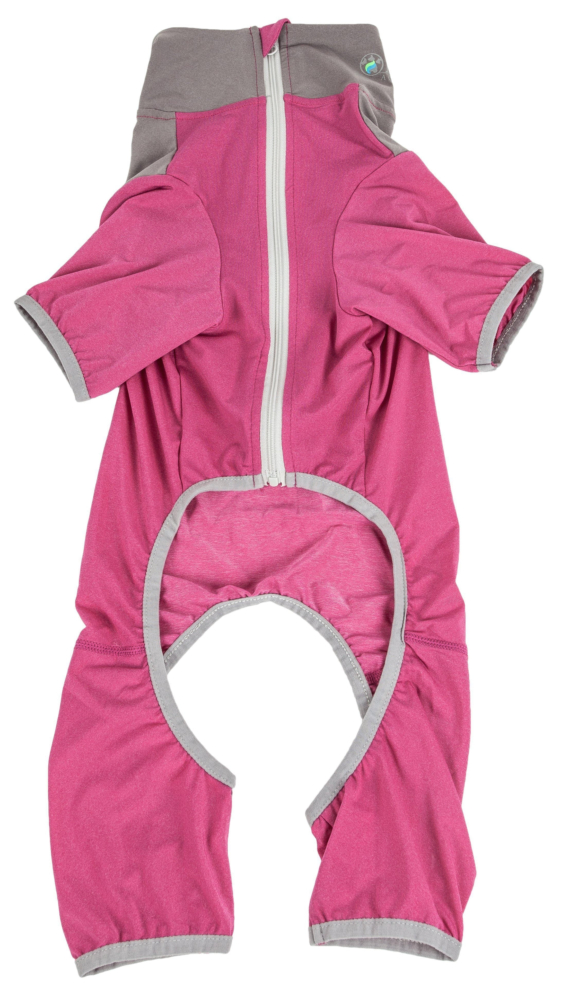 Pet Life ®  Active 'Embarker' 4-Way Stretch Fitness Yoga Full Body Dog Tracksuit  