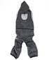 Pet Life ®  Active 'Fur-Breeze' Medium-weight 4-Way-Stretch Full Body Hooded Dog Yoga sweater  