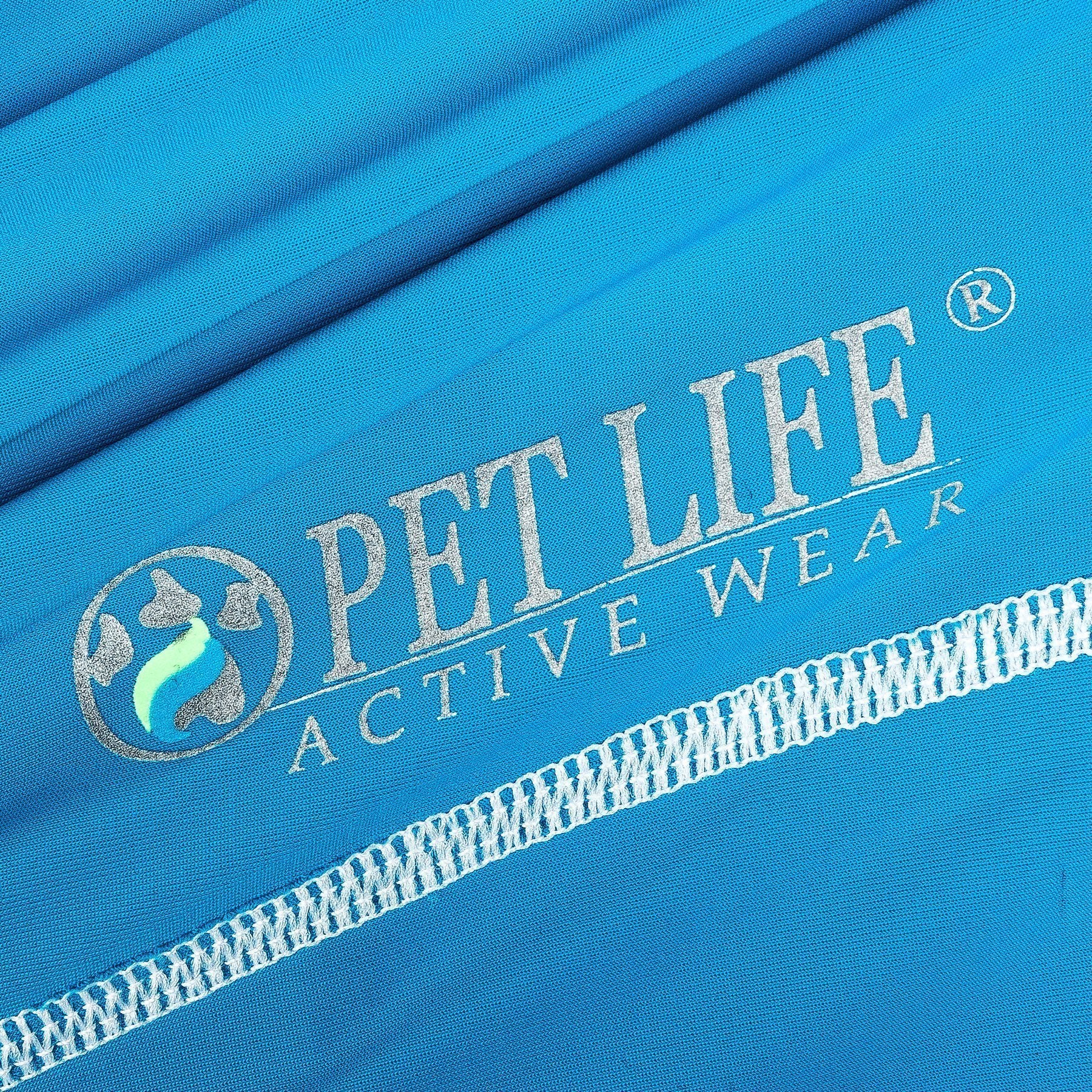 Pet Life ®  Active 'Racerbark' 4-Way-Stretch Yoga Fitness Dog T-Shirt Tank Top  