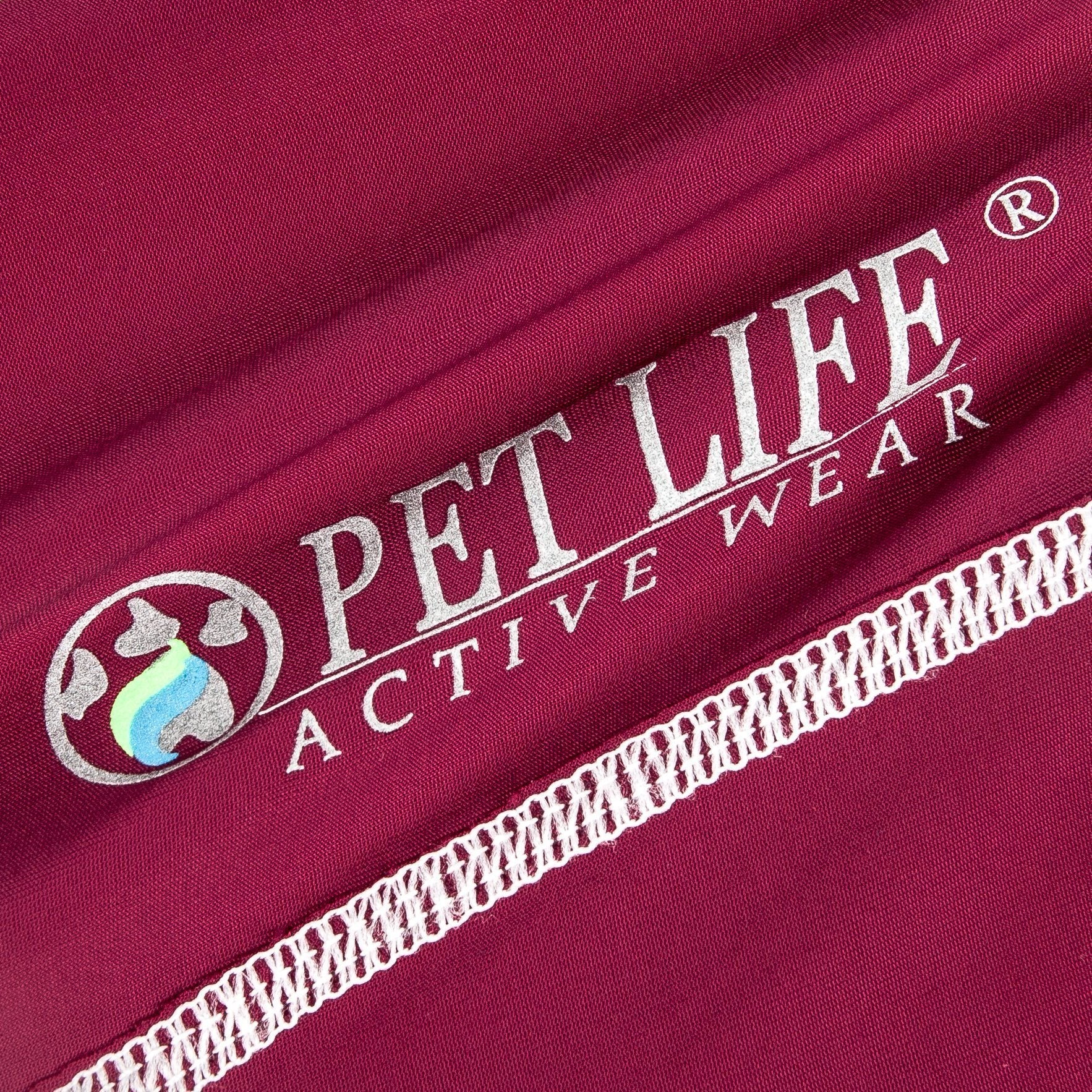 Pet Life ®  Active 'Racerbark' 4-Way-Stretch Yoga Fitness Dog T-Shirt Tank Top  