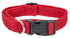 Pet Life ®  'Aero Mesh' Dual-Sided Breathable and Adjustable Thick Mesh Dog Collar Small Red