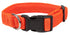 Pet Life ®  'Aero Mesh' Dual-Sided Breathable and Adjustable Thick Mesh Dog Collar Small Orange