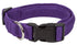 Pet Life ®  'Aero Mesh' Dual-Sided Breathable and Adjustable Thick Mesh Dog Collar Small Purple