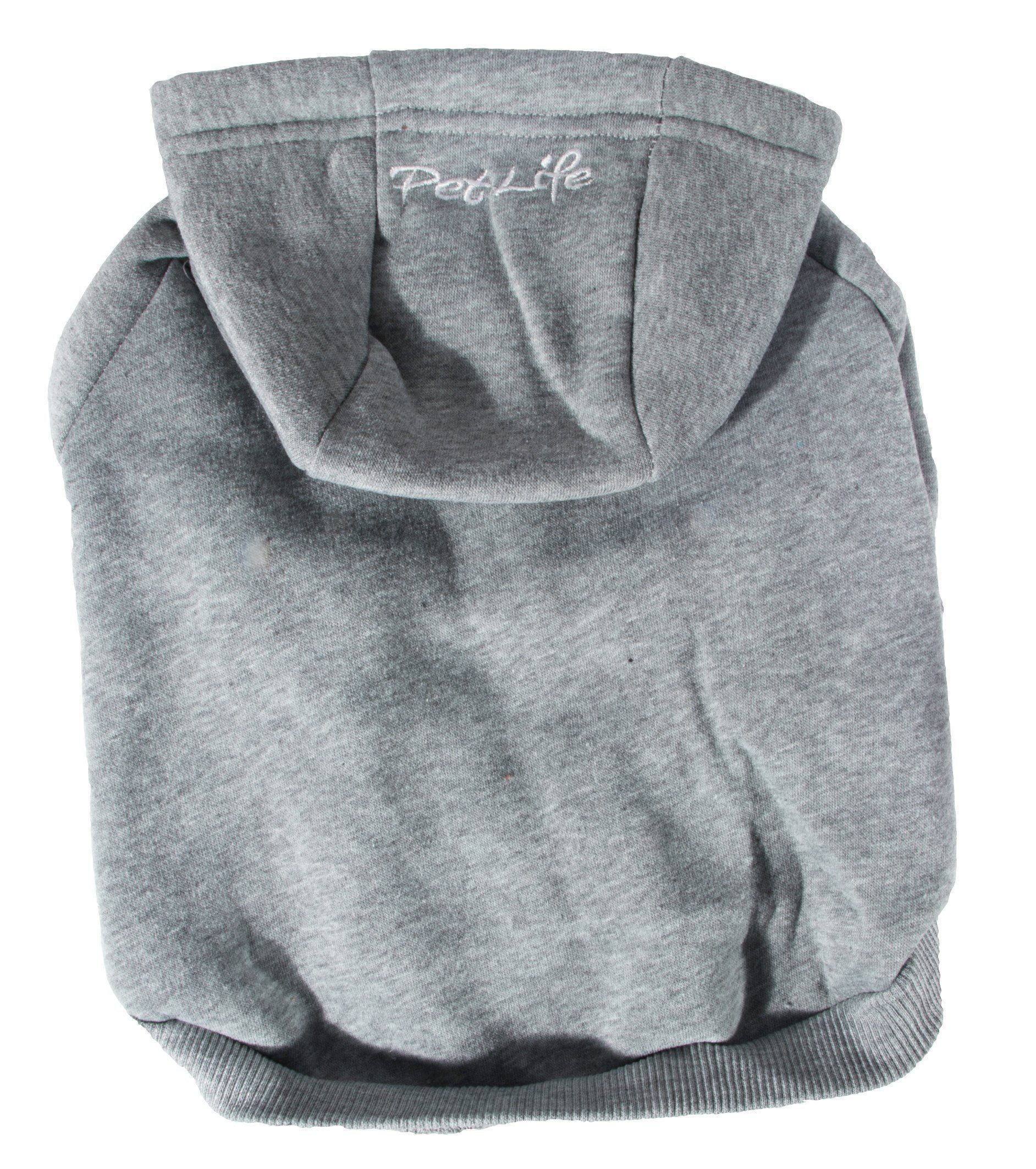 Pet Life ® 'American Classic' Fashion Plush Cotton Hooded Dog Sweater  