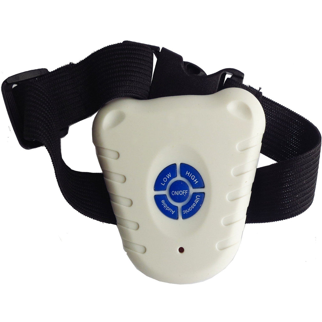 Pet Life ® Anti-Shock Ultrasonic Waterproof Safe Anti-Bark Training Dog Collar Default ...